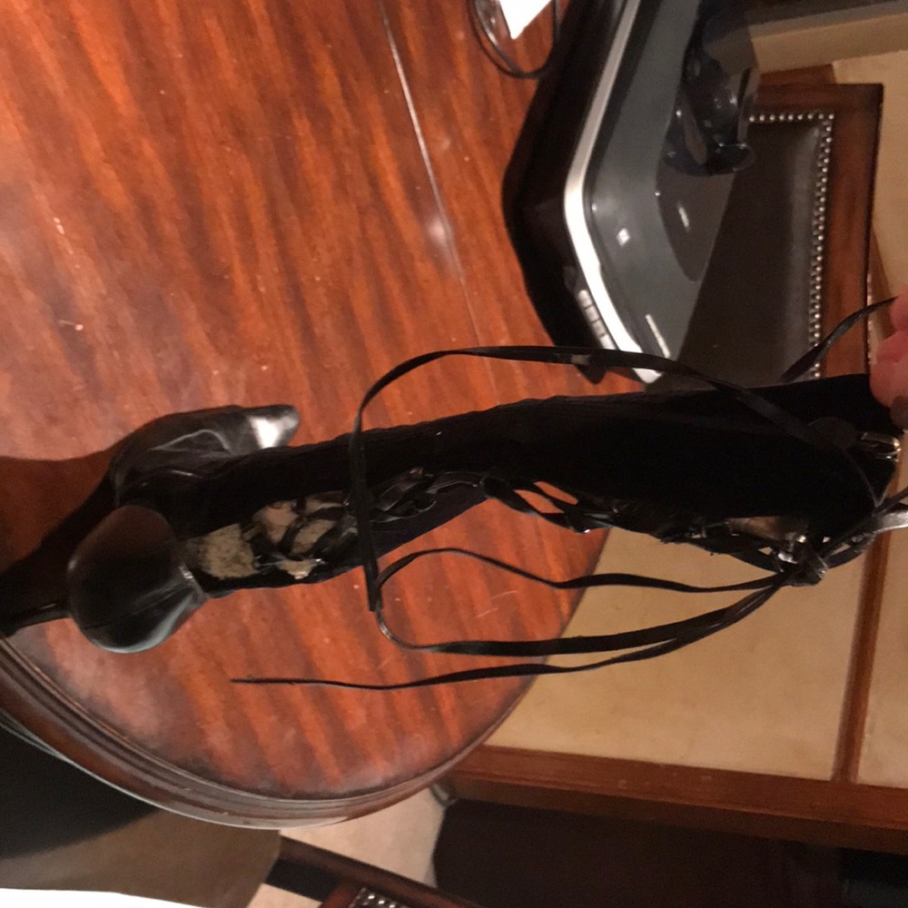 Versace Boots Black